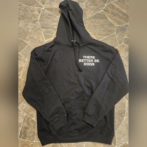 Black Graphic Hoodie - Large